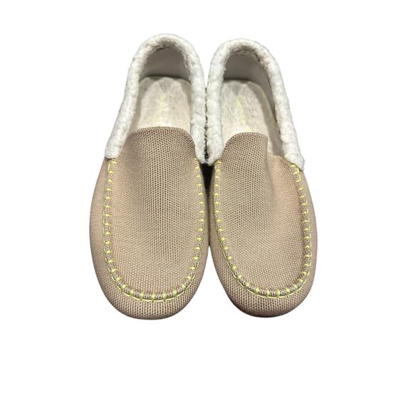 Rothy's The Slipper Nutmeg Textile Shearling Loafers Flat Women’s US 10 - Picture 1 of 4